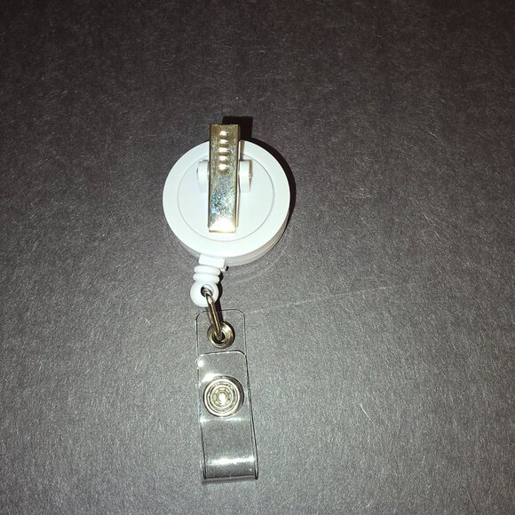 Christmas Santa Claus Retractable Badge Holder - Picture 2 of 2